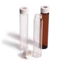 60ml Precleaned and Certified Dionex ASE Vial, open top cap with bonded Silicon/PTFE septum