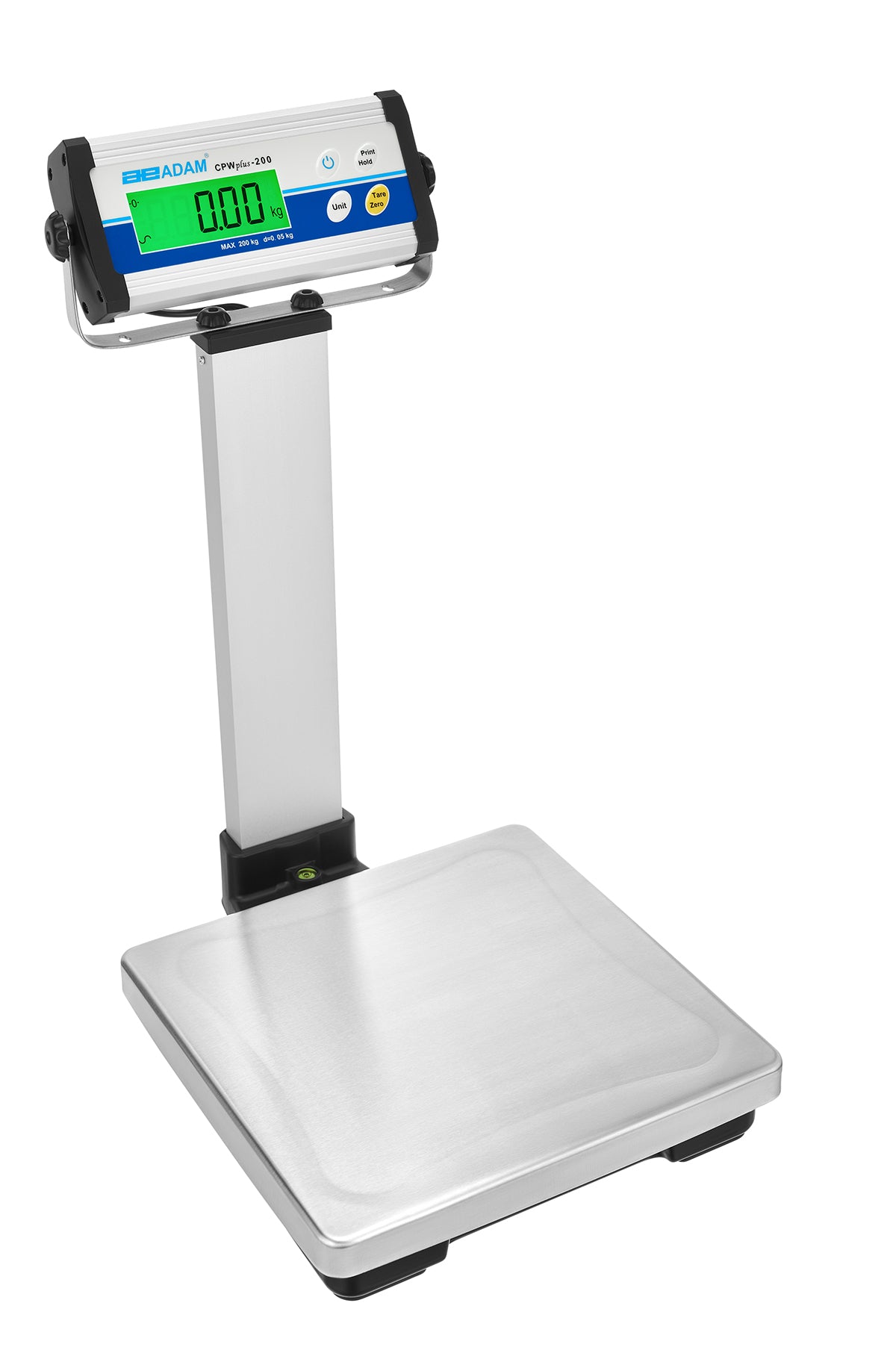 CPWplus Bench and Floor Scale-CPWplus 150P, Capacity 150kg, Readability 0.05kg - pillar mount