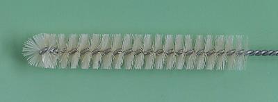 Brush burette 25mL white bristle on wire handle 610mm x 16mm