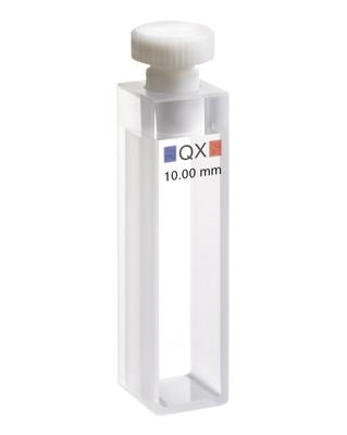 Cuvette with lid red/blue 10mm light path Hellma (Discontinued)