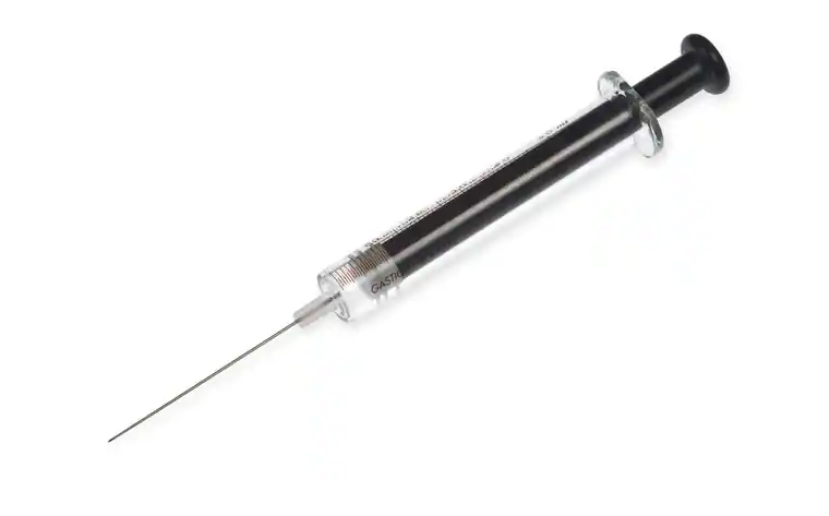 Hamilton™ 1000 Series Gastight™ Syringe: Fixed-Needle, LTN Termination, 22 Gauge, 2 in. Needle Length, 1005LT, side port 5mL 51mm