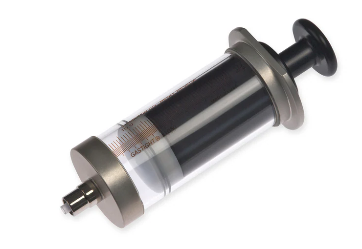 Hamilton™ Syringe w/o Flange 1050TLL, with slots 50mL no needle