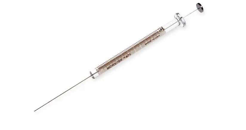 Hamilton™ Microliter 700 Cemented Autosampler Syringe, Model 75 N, 75N fixed needle point style 3 51mm needle 5µL