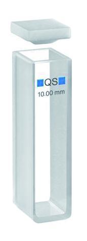 Cuvette silica macro no lid 10mm lightpath Hellma