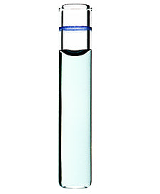 6mm MicroSert Insert, 500µL, Clear Glass, Flat Base
