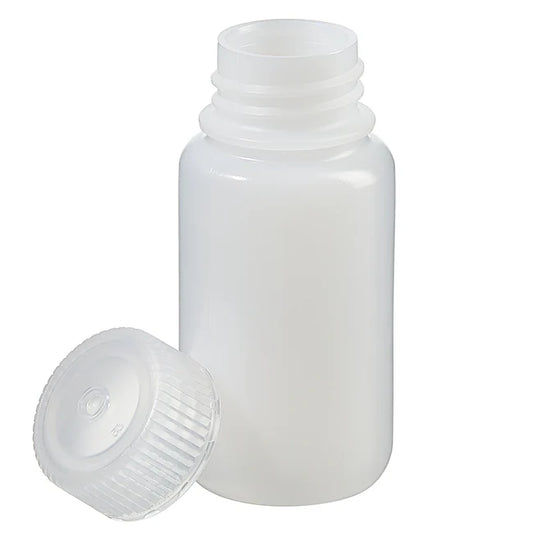 Fisherbrand™ Leakproof HDPE Wide-Mouth Bottles, 60ml with polypropylene screw cap