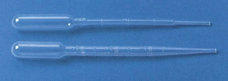 Transfer Pipette 1mL sleeve of 20 sterile graduated