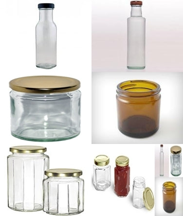 130ML SQUARE PRESERVE JAR 50MM TWIST OFF NECK FINISH, PK 120