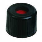 8mm Screw cap black polypropylene for shimadzu autosampler