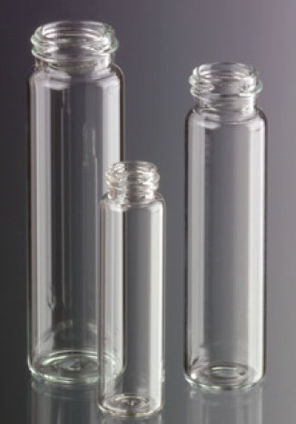 12mL, 19x65mm, Clear Glass, 15-425 Screw Thread , Storage vial