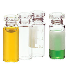 2ml Crimp Vial Clear with patch ,wide (11mm) opening, 12x32mm