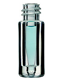 100ul plastic vial with glass insert 12x32mm use 11mm caps