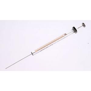 Hamilton Syringe, 5 µL, Model 75 N, Cemented Needle, 26s gauge, 50 mm, point style 2 (bevel tip)