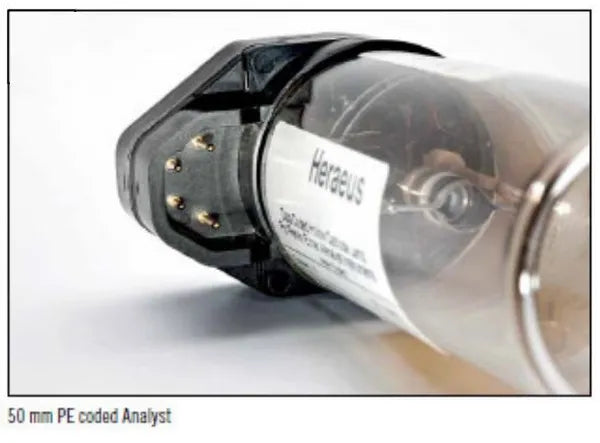 Hollow Cathode Lamp, Single Element, Tantalum, 50mm PE coded