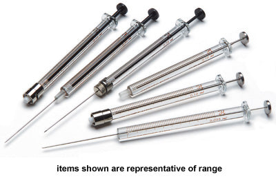 Hamilton™ 1700/1000 Series Gastight™ Instrument Syringe: TLLX Termination 1702 TLLX diluter/dispenser with stop, 25uL