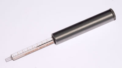 Hamilton™ Threaded Plunger 1700 and 1000 Series Gastight™ Syringe 1702 TPLT 25uL Sleeve type 0.33uL per rotation