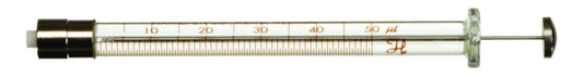 Hamilton™ 1700 Series Gastight™ Syringe: TLL Termination 1705TLL GASTIGHT Luer lock no needle 50 μL 22s gauge