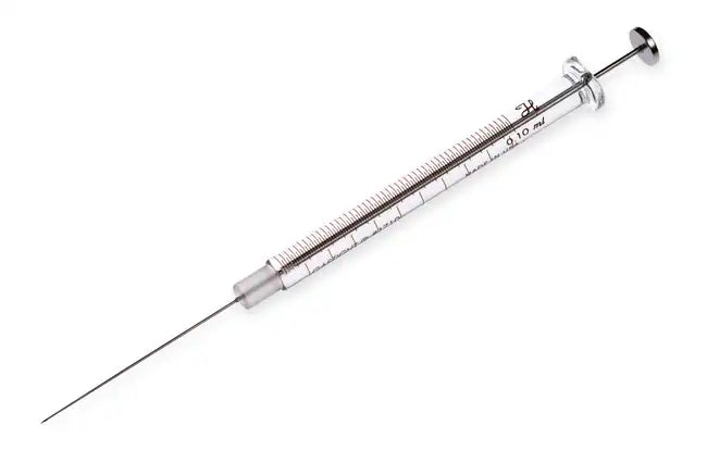 Hamilton™ 1700 Series Gastight™ Syringe: N Termination 1710N point style 2 gas tight 51mm, 100uL 22s gauge