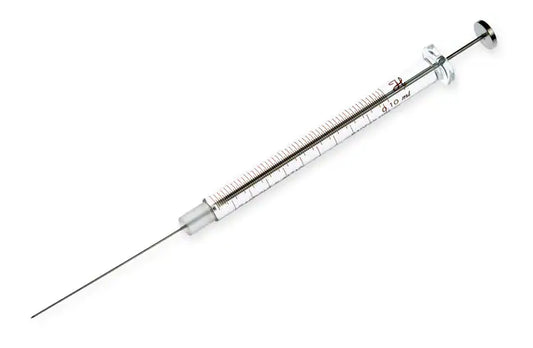 Hamilton™ 1700 Series Gastight™ Syringe: N Termination 1710N 51mm length Volume (Metric), 100 μL 22s gauge fixed needle