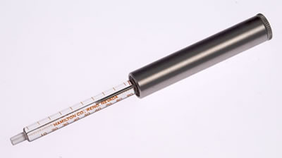 Hamilton™ Threaded Plunger 1700 and 1000 Series Gastight™ Syringe1710 TPLT 100uL Sleeve type 1.32uL per rotation