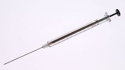 Hamilton™ 1700 Series Gastight™ Syringe: N Termination 1725SNR fixed needle 250uL 22s gauge