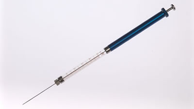 Syringe 802RNE point style 2 with handle 51mm 25&micro;L 22s gauge