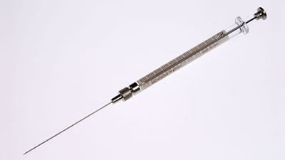 Syringe 7101 f/needle point style 2 70mm needle 1.0uL