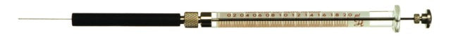 Syringe 7105 point style 3, 70mm needle 5uL 24 gauge
