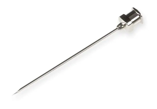 Hamilton™Metal Hub Needles (N) point style 2, 51mm length 19 gauge, Sharp Non-Coring (Luer Lock)