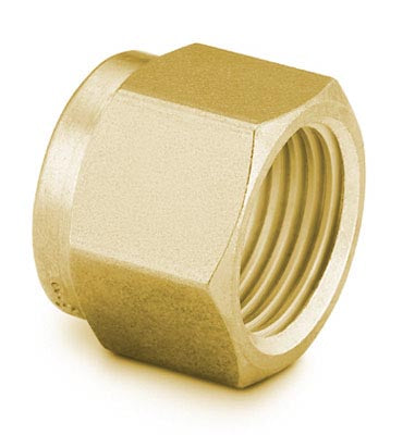 Nut 1/4Inch, BRASS