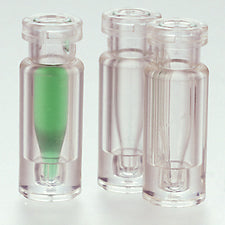 150µL, TPX polymethylpentance Vial, Clear Glass Insert, Glastic Preassembled Insert Vial