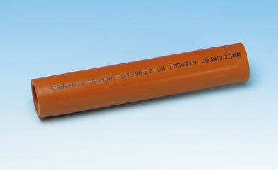 Tubing medium wall rubber red 9.5mm x 3.2mm (bore x wall)