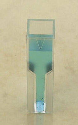 Cuvette s-micro disposable polystyrene 1.6mL capacity 10mm