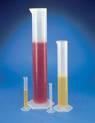 Measuring cylinder tall form polypropylene 50mL