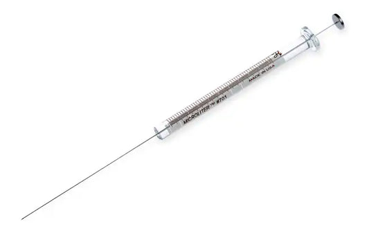 Hamilton™ 700 Series Cemented Needle Syringe 701SN fixed needle gauge 26s borosilicate glass syringe