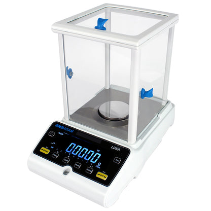 Luna Analytical Balance-LAB 124e, Capacity 120g, Readability 0.0001g, external calibration