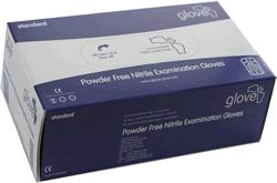 GLOVE+ POWDER FREE NITRILE GLOVES MEDIUM