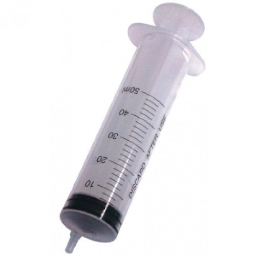 50ML PLASTIC SYRINGE