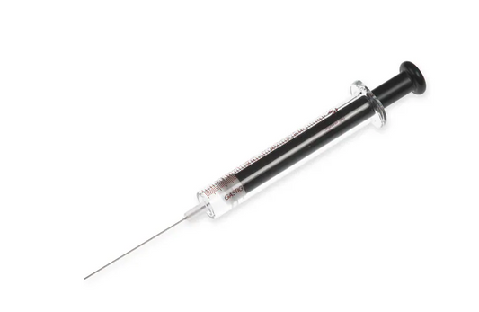 Hamilton™ 1000 Series Gastight™ Syringe: Fixed-Needle, LTN Termination, 22 Gauge, 2 in. Needle Length, 1005LTN, 51mm length needle 5mL