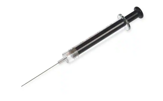 Hamilton™ 1000 Series Gastight™ Syringe: Fixed-Needle, LTN Termination, 22 Gauge, 2 in. Needle Length, 1005LT,  side port 5mL 51mm