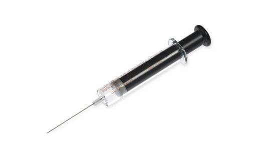 Hamilton™ 1000 Series Gastight™ Syringe: Fixed-Needle, LTN Termination, 22 Gauge, 2 in. Needle Length 1010LTN Luer tip 51mm length 10mL