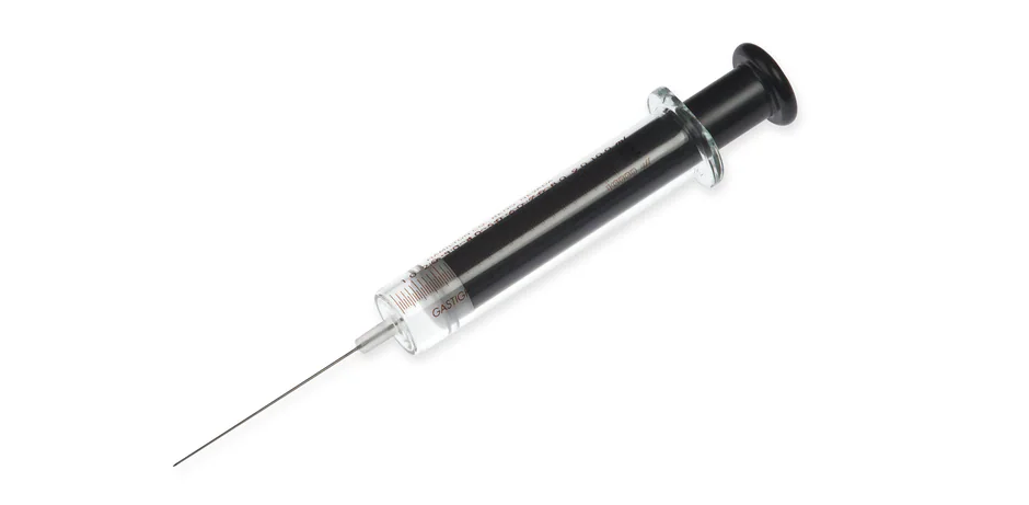 Hamilton™ 1000 Series Gastight™ Syringe: Fixed-Needle, LTN Termination, 2 in. Needle Length 1010LTN, with side port, 10mL 51mm