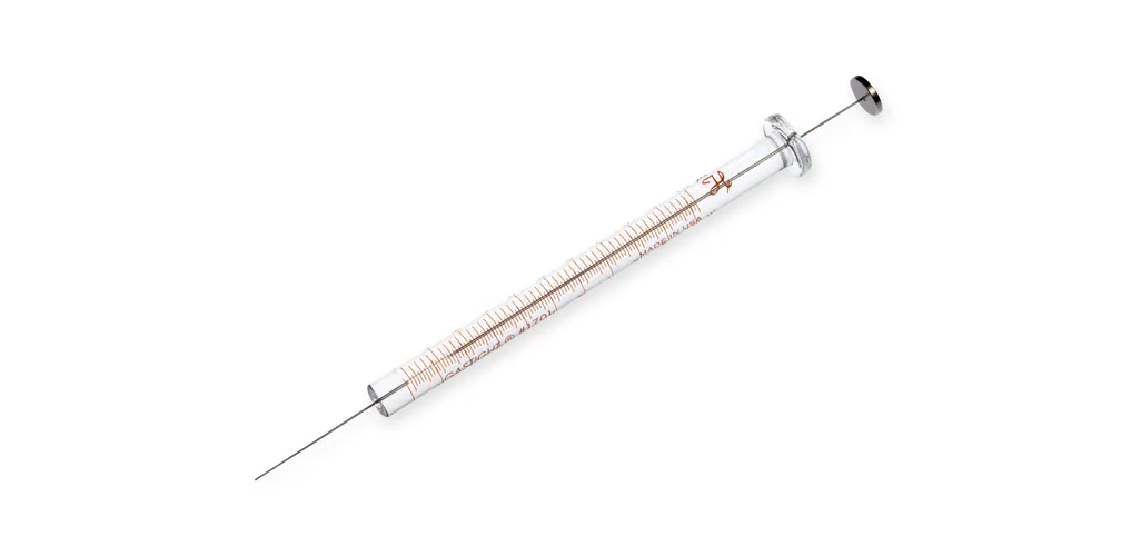 Hamilton™ Cemented Needle Gel-Loading Syringe 10uL 27 gauge 25/3 single channel DNA syringe