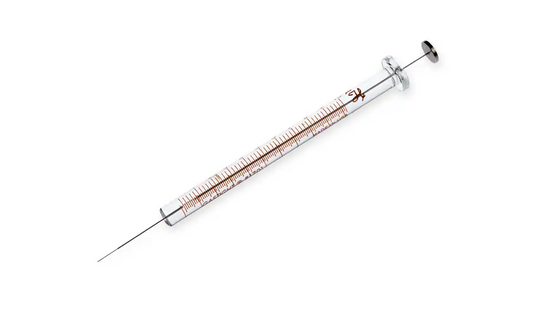 Hamilton™ Gel-Loading Cemented Needle Syringe, 10uL 26.5s gauge 25/3 single channel DNA syringe