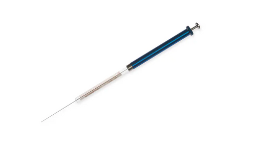 Hamilton™ 800 Microliter™ Syringe, N Termination, 801NE point style 2 with handle 51mm 10&micro, 26s gauge