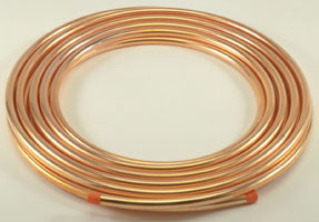 Tubing 1/4 inch Cleaned Copper