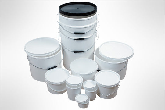 TUBS 1KG WITH FLIP LID WHITE