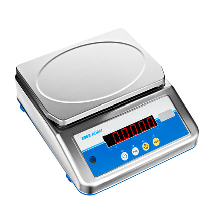 Aqua® ABW-S Stainless Steel Waterproof Scale-ABW 16S, Capacity 16kg, Readability 1g, Standard Pan