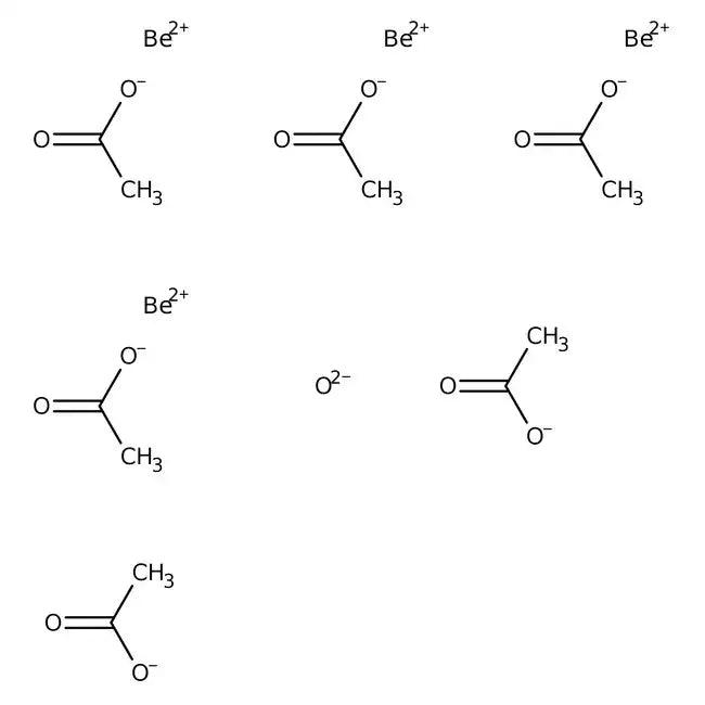 Beryllium plasma standard solution