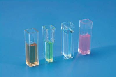 Cuvette disposable four clear sides 4.5mL capacity